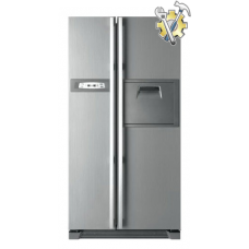 Стандартная установка холодильника типа SIDE BY SIDE